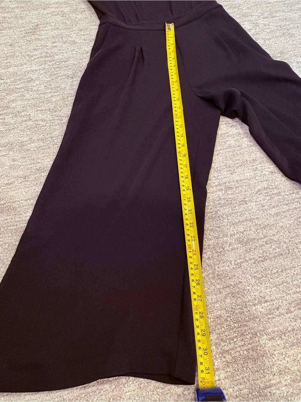 Babaton by Aritzia Black Sleeveless Wide Leg Cropped Jumpsuit Size 6 - Picture 11 of 14